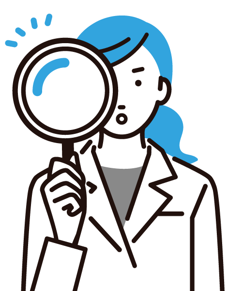 短期的な副作用のイラスト